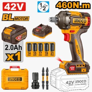 CLE A CHOCS LITHIUMION 42V 460NM+1BATT2Ah+CHAR+ MLTT