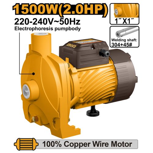 POMPE A EAU CENTRIFUGE 1500W(2HP) NEW