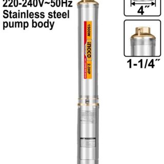 POMPE IMMERGEE 1500W + BOITIER POUR PUIT PROFOND ET FORAGE DWP15001