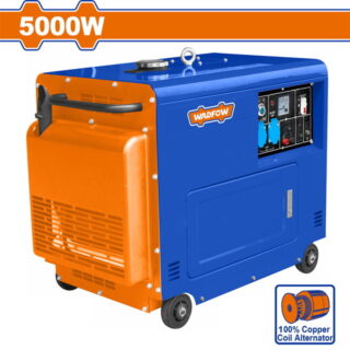 GROUPE ELECTROGENE DIESEL SILENCIEUX 5000W WADFOW 5KVA WDG2A50