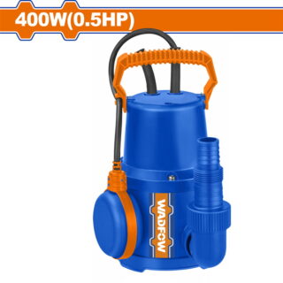 POMPE SUBMERSIBLE 400W(0.5HP) - 134L/MIN POUR VIDER L'EAU WWPFQ01